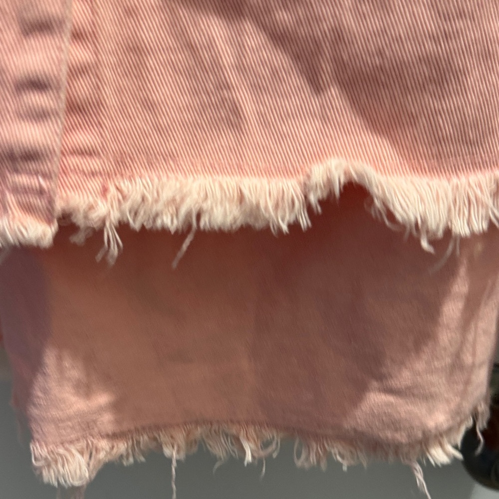 Nili Lotan Pink & Red Embellished Jean Jacket - Picture 6 of 8